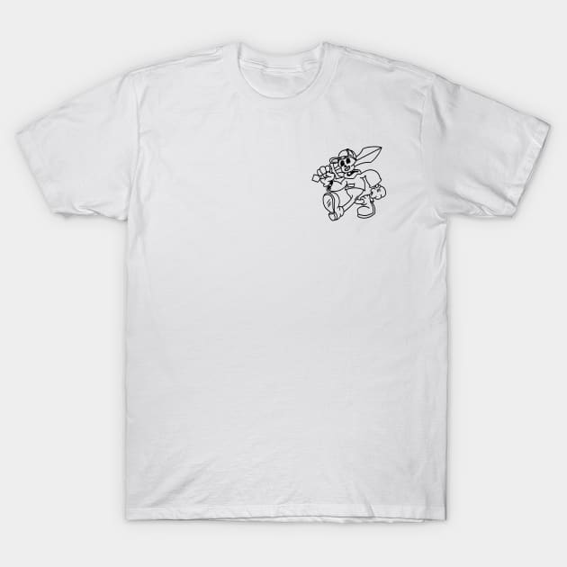 Game Knight Toon Pocket T-Shirt by Game_Kn1ght